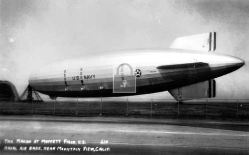 Navy macon airship blimp - navy,