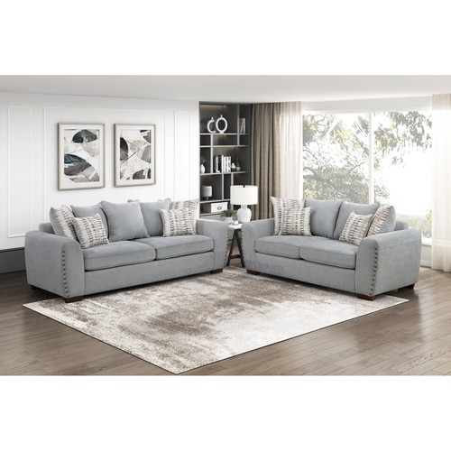 Modern living room - modern, 2-piece