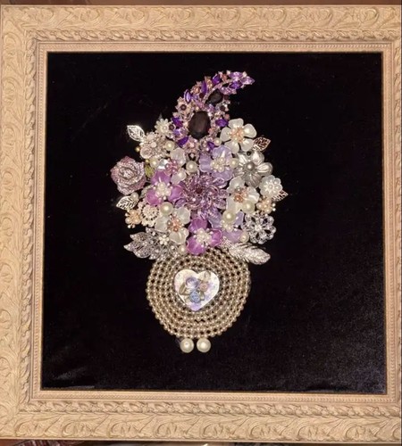 Framed jewelry art - jewelry,