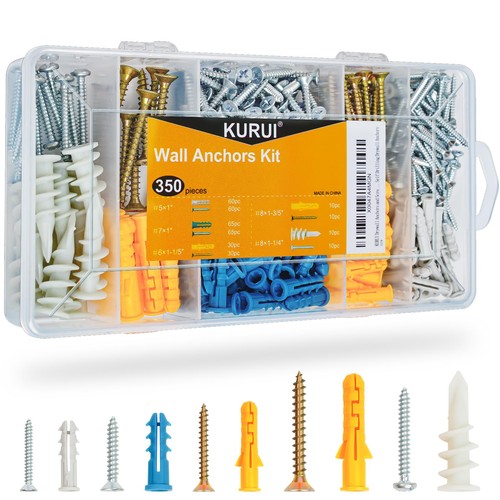 350pcs drywall anchors - 350pcs,