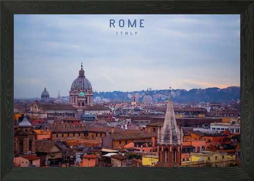Rome framed wall - wall, art