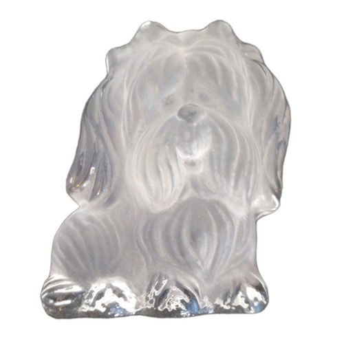 Vtg viking glass clear frosted - glass,
