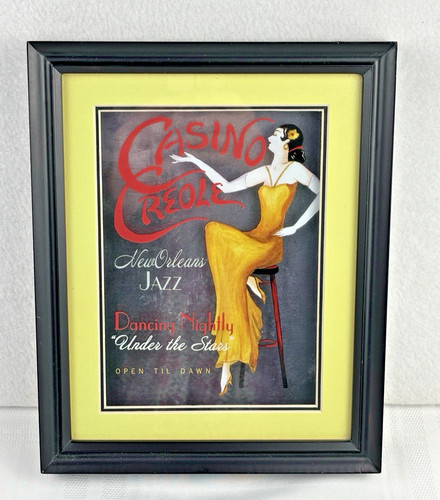 Casino creole framed - creole,