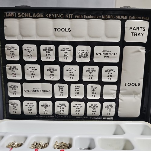 Lab schlage keying kit with - lab,