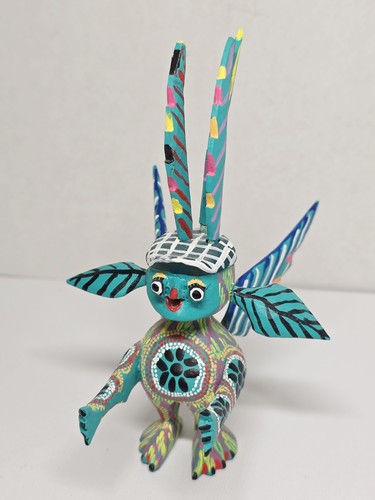 Vintage oaxacan wood carving - oaxacan,