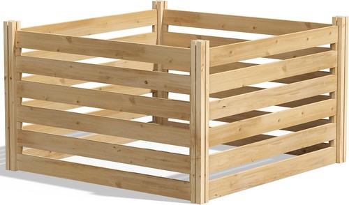 Premium cedar wood composter - premium,