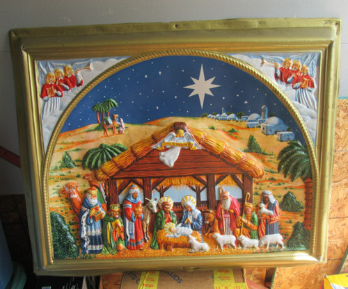Noma lighted nativity - noma,