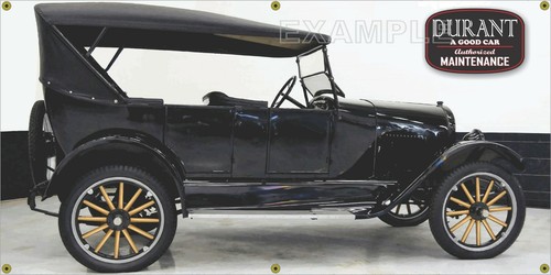1923 durant star - touring, black