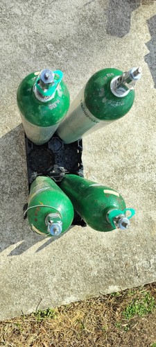 Lot medical oxygen - 4, tanks