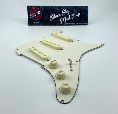 Prs silver sky pickguard - prs,