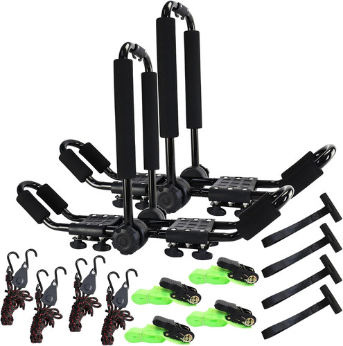 Folding kayak roof - folding, j-bar