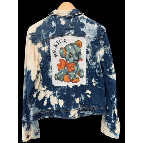 Distressed bleach dye - bleach,