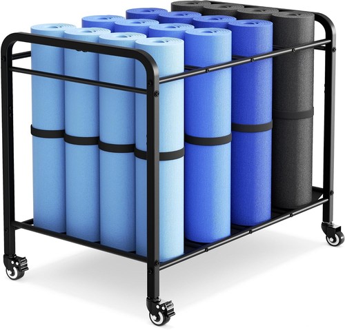 Yoga mat storage - yoga, rack