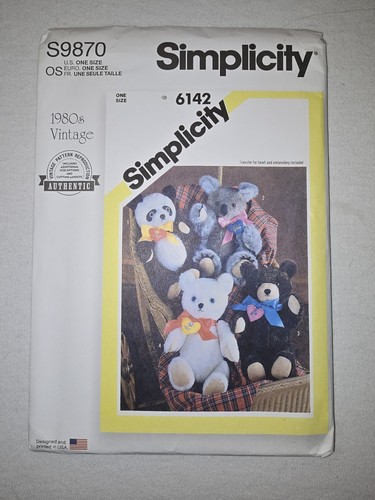 Simplicity s9870 crafts - simplicity,