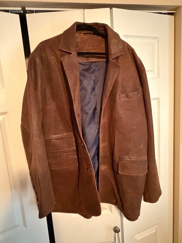 Orvis mens brown leather - mens,