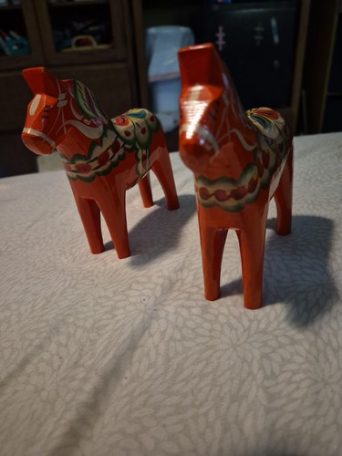 Swedish dala hand painted - dala,