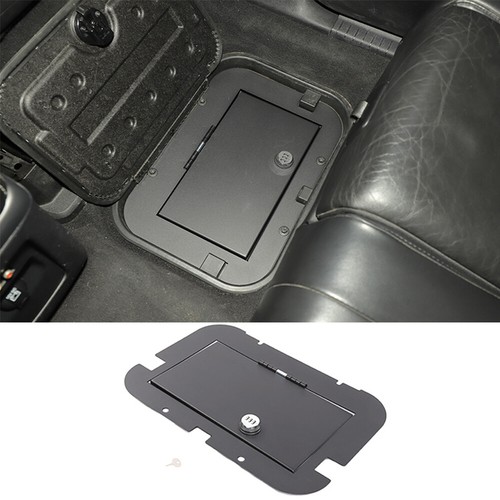 Rear floor storage security - in-floor,