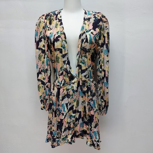 Iro bloomy 19w wrap dress - bloomy,