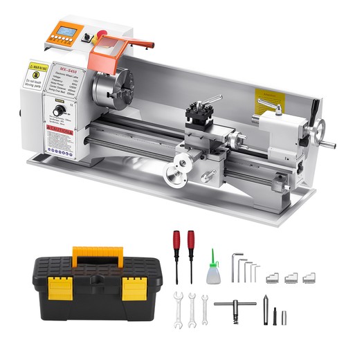 Metal lathe machine - metal,