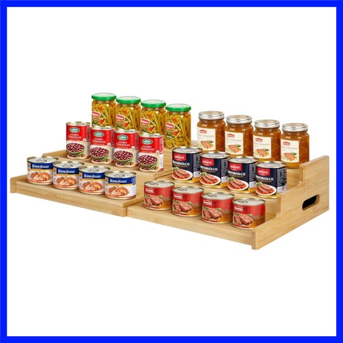 Tier expandable bamboo can - expandable,
