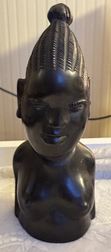 Vintage african hand carved - vintage,
