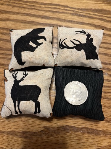 Woodland animals black - 4,