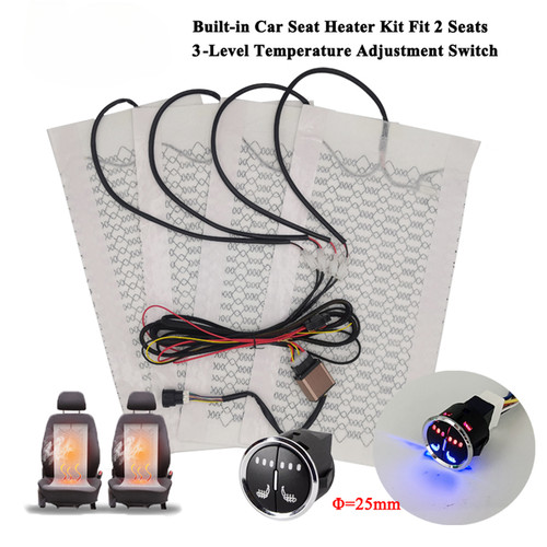 Universal car seat heater kit - seat,