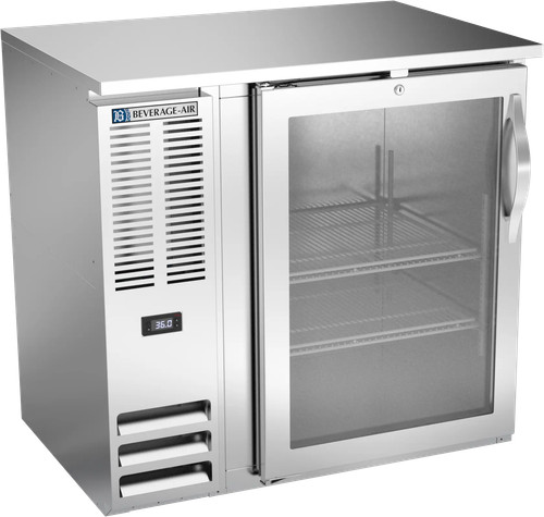 Beverage air stainless - beverage, 36"stainless