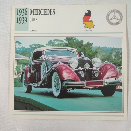1936 1939 mercedes benz 540 - 1936-1939,