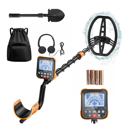 Gold metal detector - gold, 11"