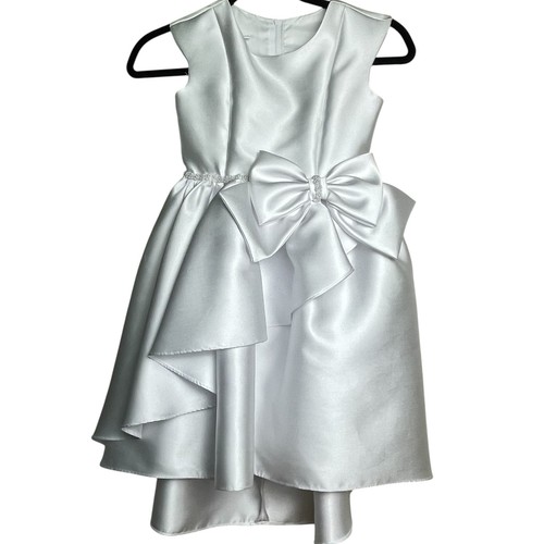 Bonnie jean girls dress white - bonnie,