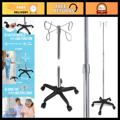 Adjustable pole with wheels - adjustable,
