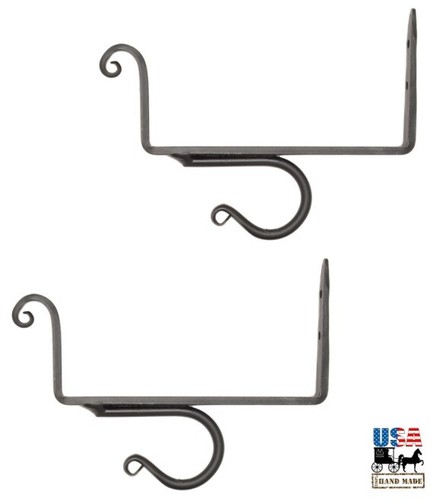Curtain rod shelf bracket - shelf,