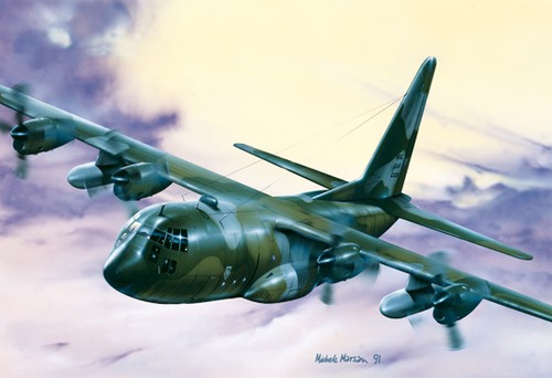 Italeri c130h hercules - 15,
