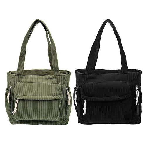 Women corduroy shoulder - women's, bag