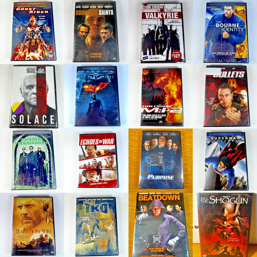 Dvd movie lot action - dvd,