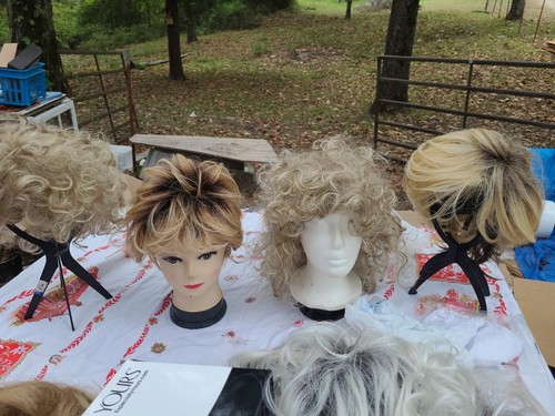 Lot ladies hair wigs - lot,