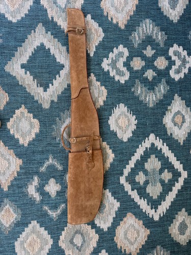 Vintage soft leather rifle - vintage,