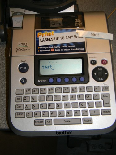 Brother touch 1830 - brother, p-touch
