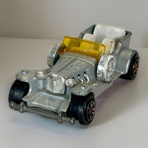 Majorette excalibur silver car - excalibur,