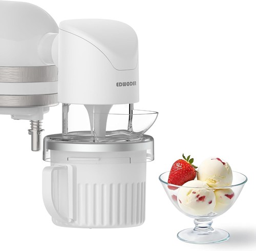 Ice cream maker attachment for - maker,