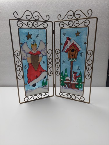Christmas mini fireplace - christmas,