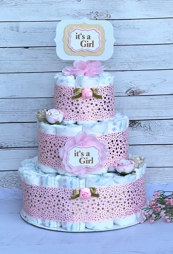 Tier girl pink gold - 3,
