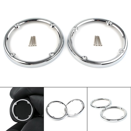 Speaker trim bezels chrome - trim,