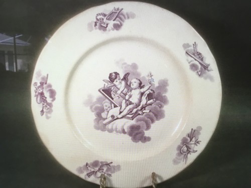 Antique french faience - french,