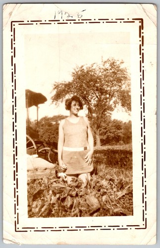 Vtg snapshot woman - vtg,