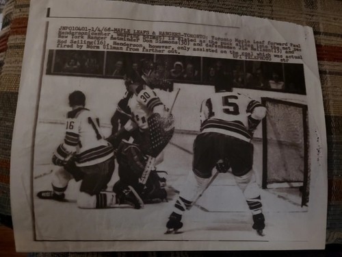 1968 nhl hockey photo - nhl,