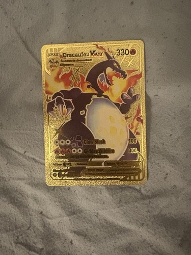 Custom gold foil dracaufeu - foil,