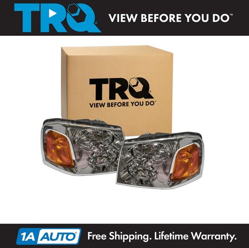 Trq headlight assembly - headlight, pair