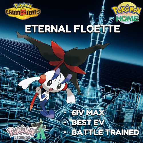 6iv eternal flower floette - ✨6iv,